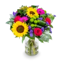 Kytice se slunečnicí